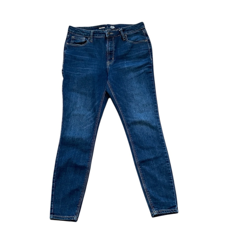 Old Navy Rockstar Super Skinny High-Rise Secret Smooth‎ Pockets Jeans Sz 12